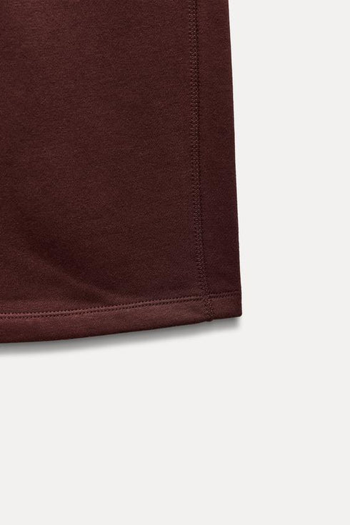 ZARA PLUSH STRAIGHT LEG FLEECE PANTS